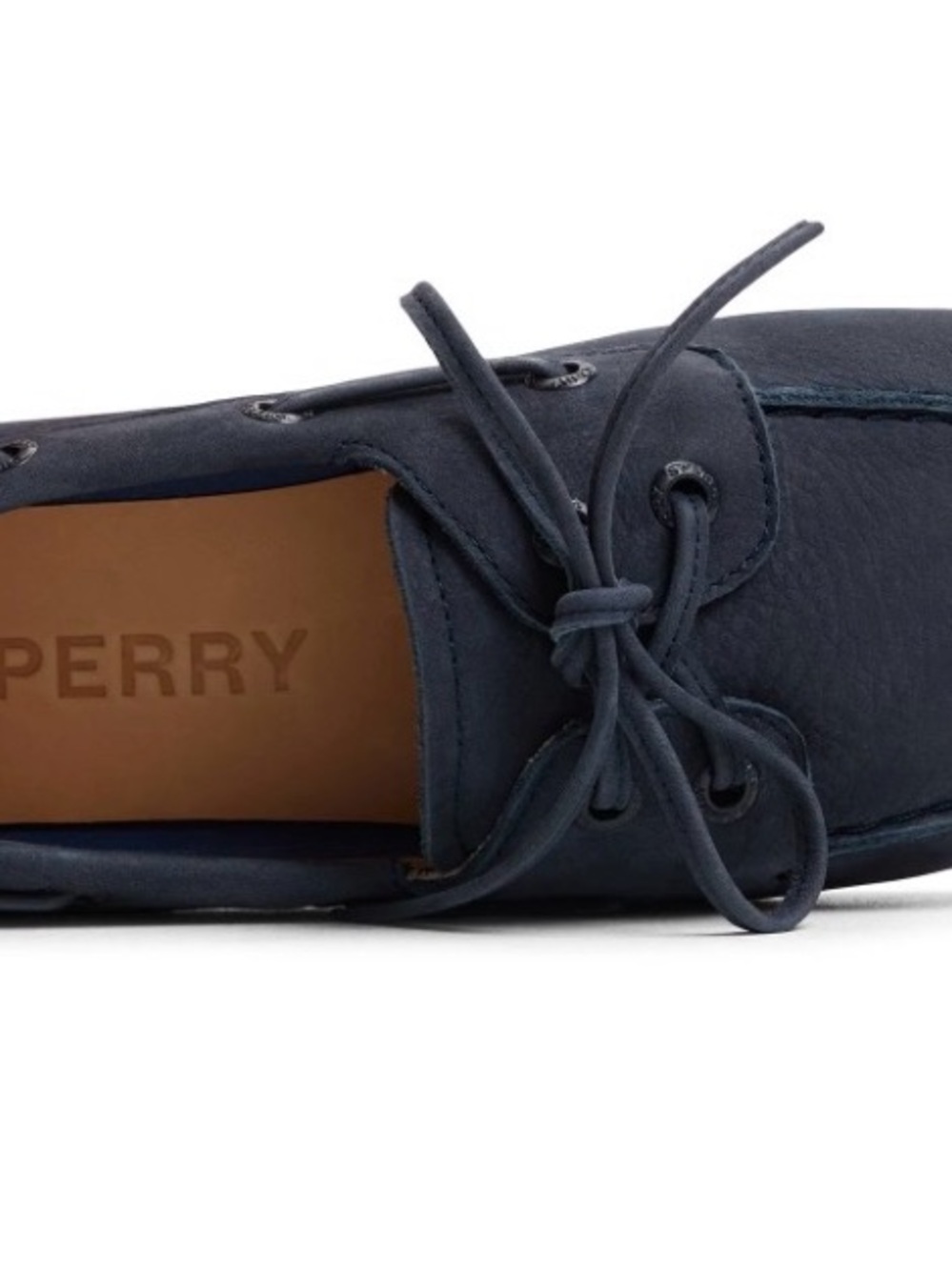 Sperry Navy Slim Boat Shoe - Picture 3 of 6